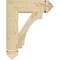 Ekena Millwork Imperial Arts & Crafts Rough Sawn Bracket, Douglas Fir, 4"W x 16"D x 20"H BKT04X16X20IMP03RDF - alternate 2